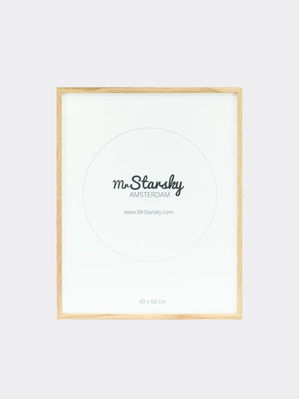 massief eikenhouten wissellijst (blank)