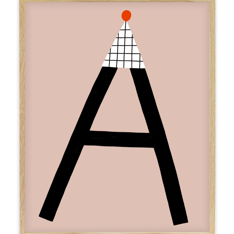MrStarsky x Anna Katharina Jansen (letter poster)