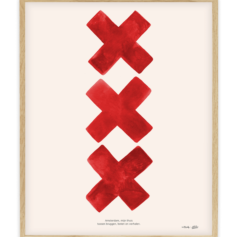 MrStarsky x Joëlle Wehkamp - the St. Andrew's crosses collection