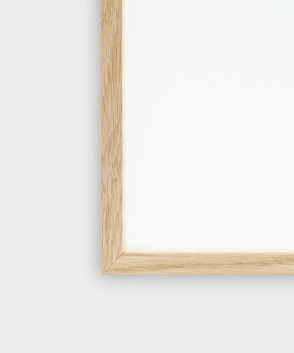 massief eikenhouten wissellijst (blank)