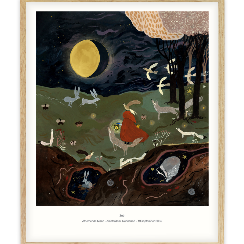 MrStarsky x Tijana Lukovic - Moon poster