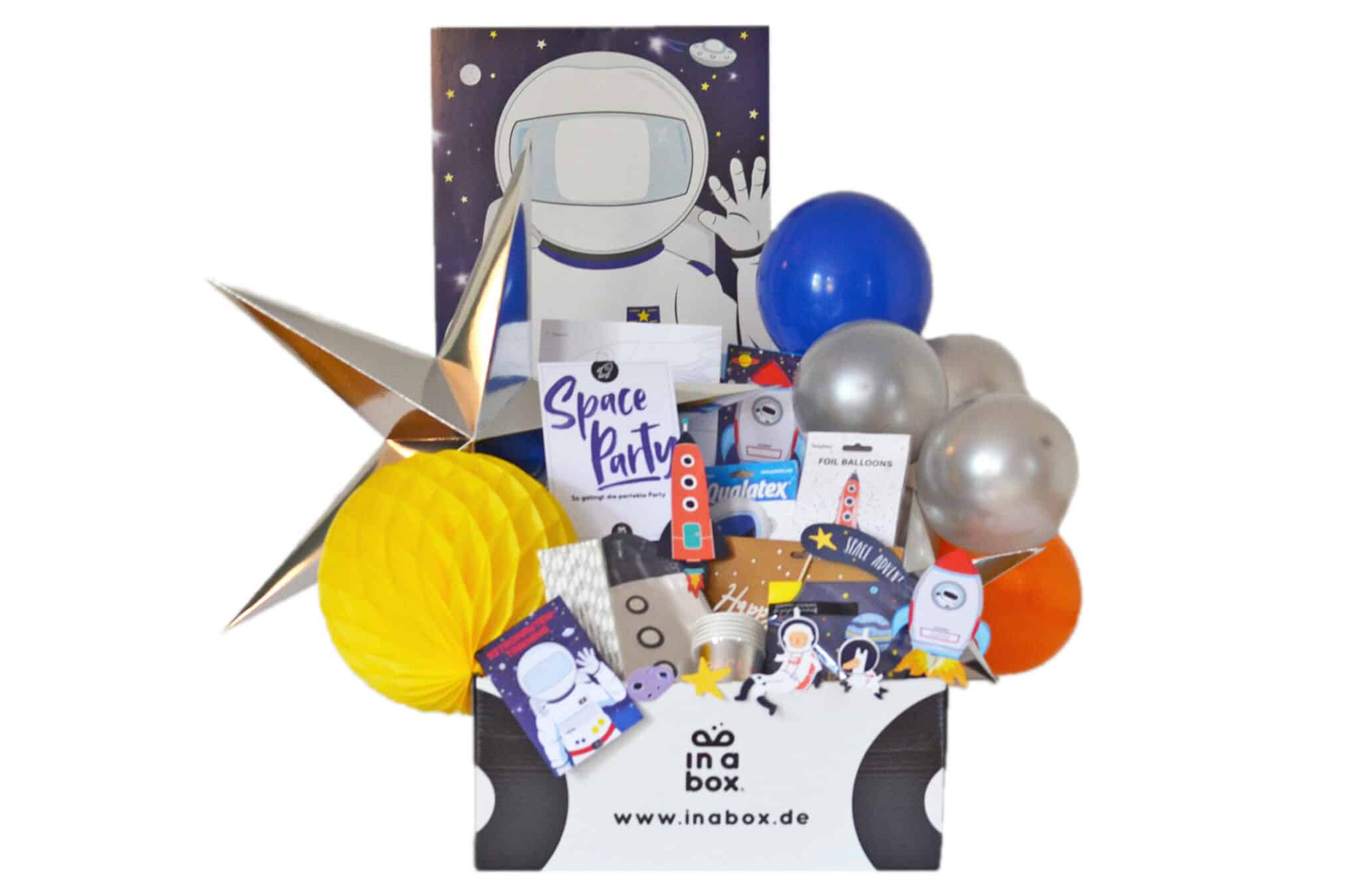 Weltraum Party inabox