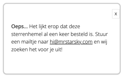 sterrenhemel poster - geboorteposter - kraamcadeau - kinderkamer - sterrenhemel - 