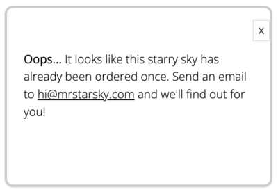 Starry sky - nursery gift - maternity gift - personalized