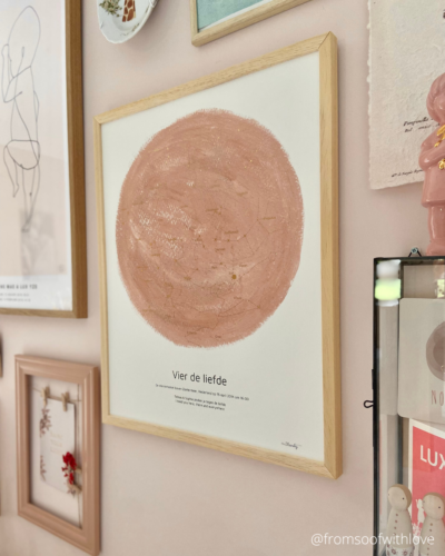 Sterrenhemel MrStarsky x Terra - Valentijnsdag - quote - poster - cadeau - gepersonaliseerd