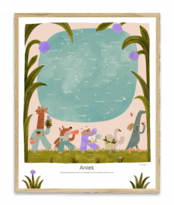 Sterrenhemel poster MrStarsky x Aniek Bartels